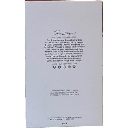 2024 Santa Claus (Blown Glass)