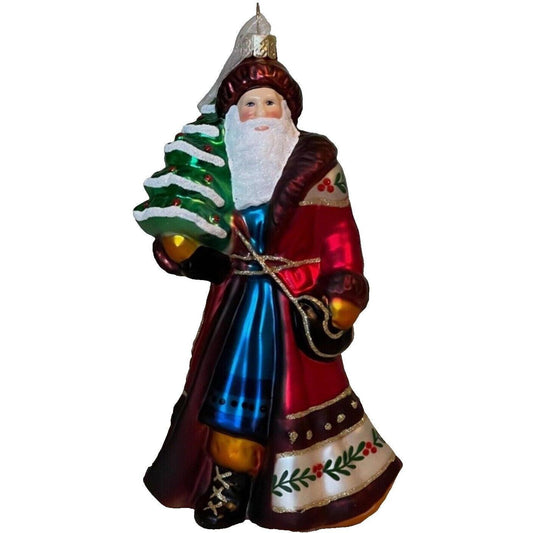 2024 Santa Claus (Blown Glass)