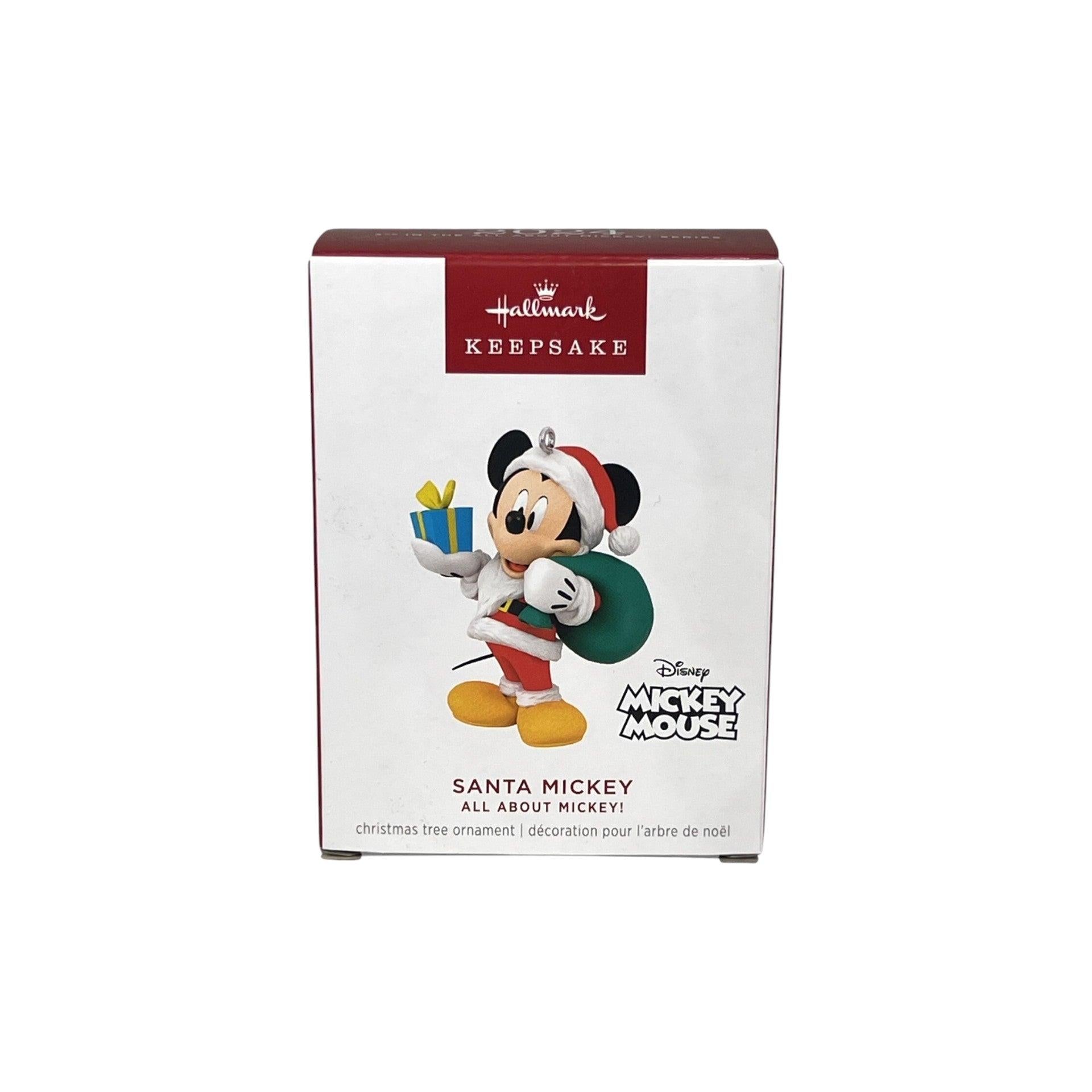 2024 Santa Mickey (All About Mickey!) Hallmark Ornament QXR8191 Image2