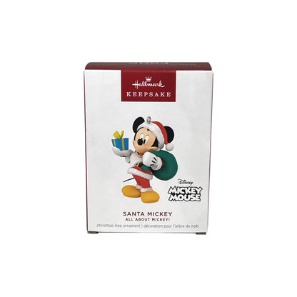 2024 Santa Mickey (All About Mickey!) Hallmark Ornament QXR8191 Image2