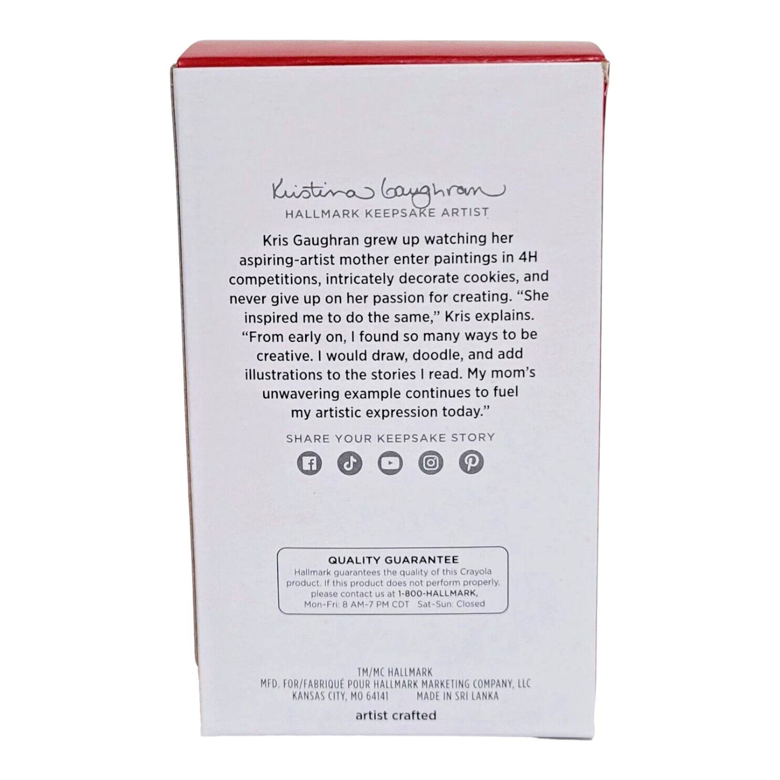 2024 Shamrock Fairy Hallmark Ornament (Crayola) QXI7834