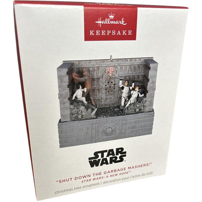 2024 “Shut Down the Garbage Mashers!” Hallmark Ornament (Star Wars) QXI7441