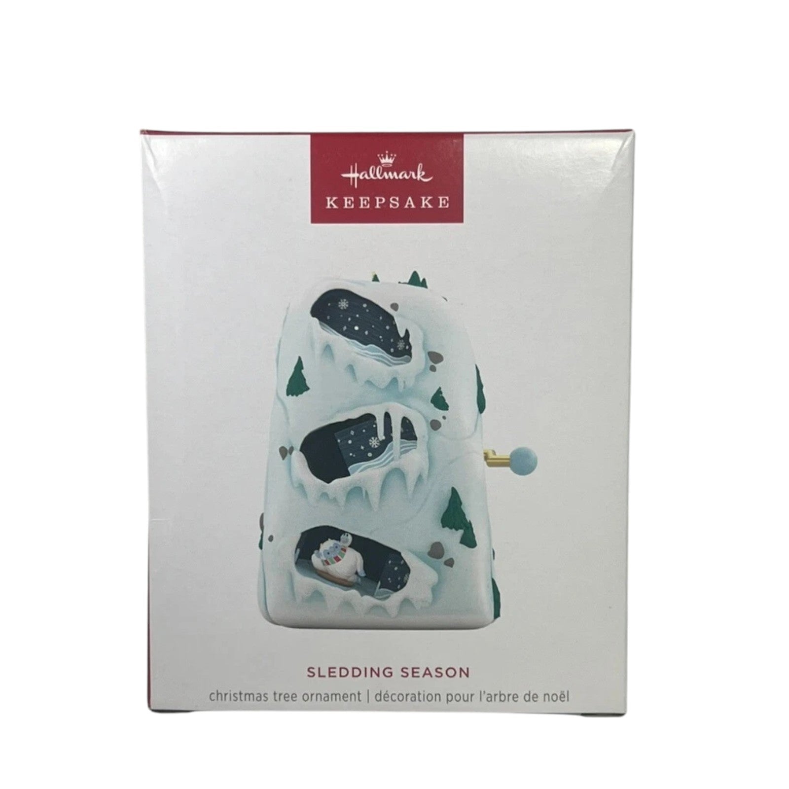 2024 Sledding Season Hallmark Ornament (Polar Bear) QGO2621