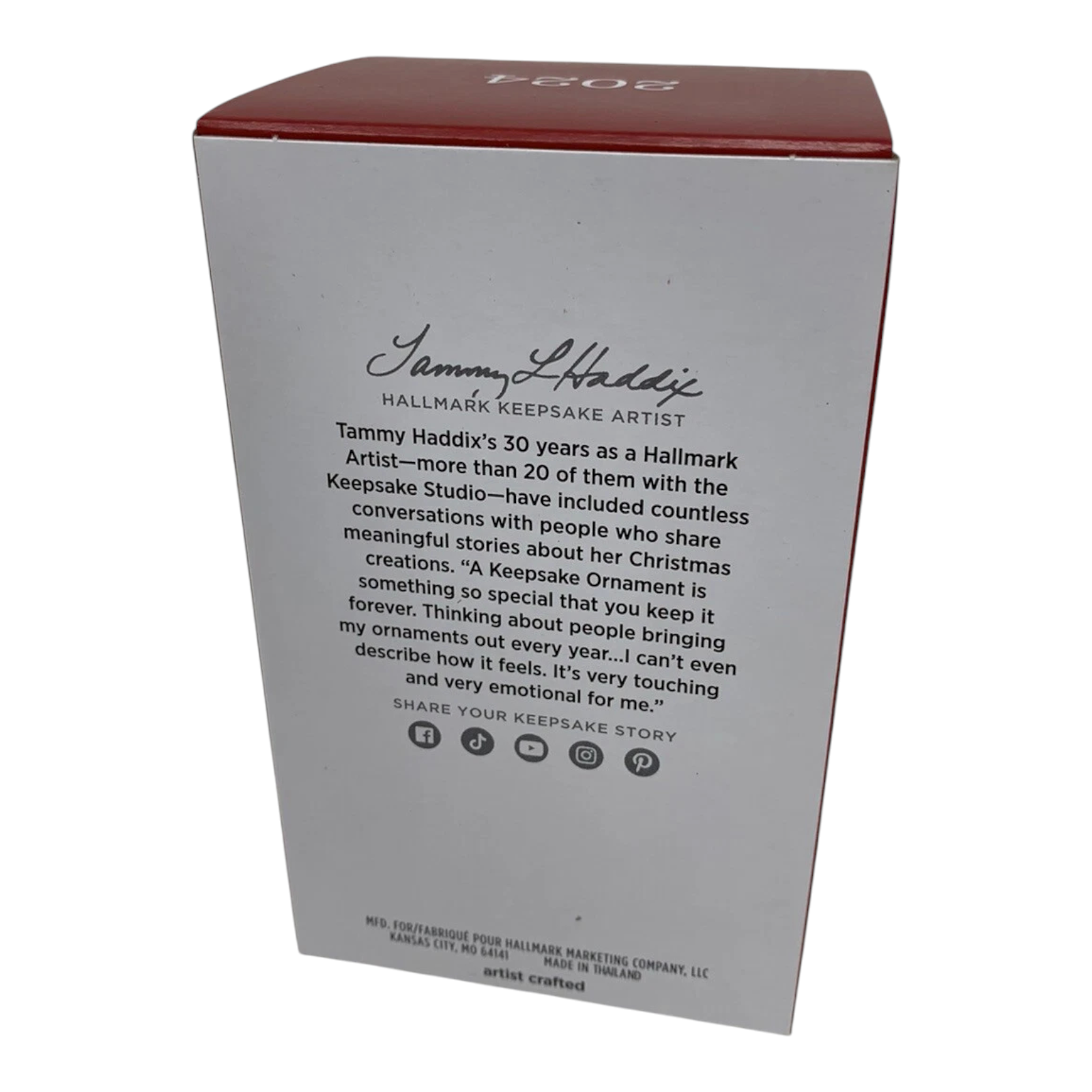 2024 Snow Angel Hallmark Ornament (Snowmen) QGO2671