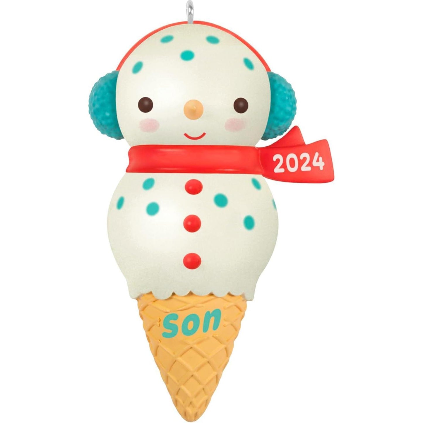2024 Son Hallmark Ornament (Snowmen) 1HCM8680