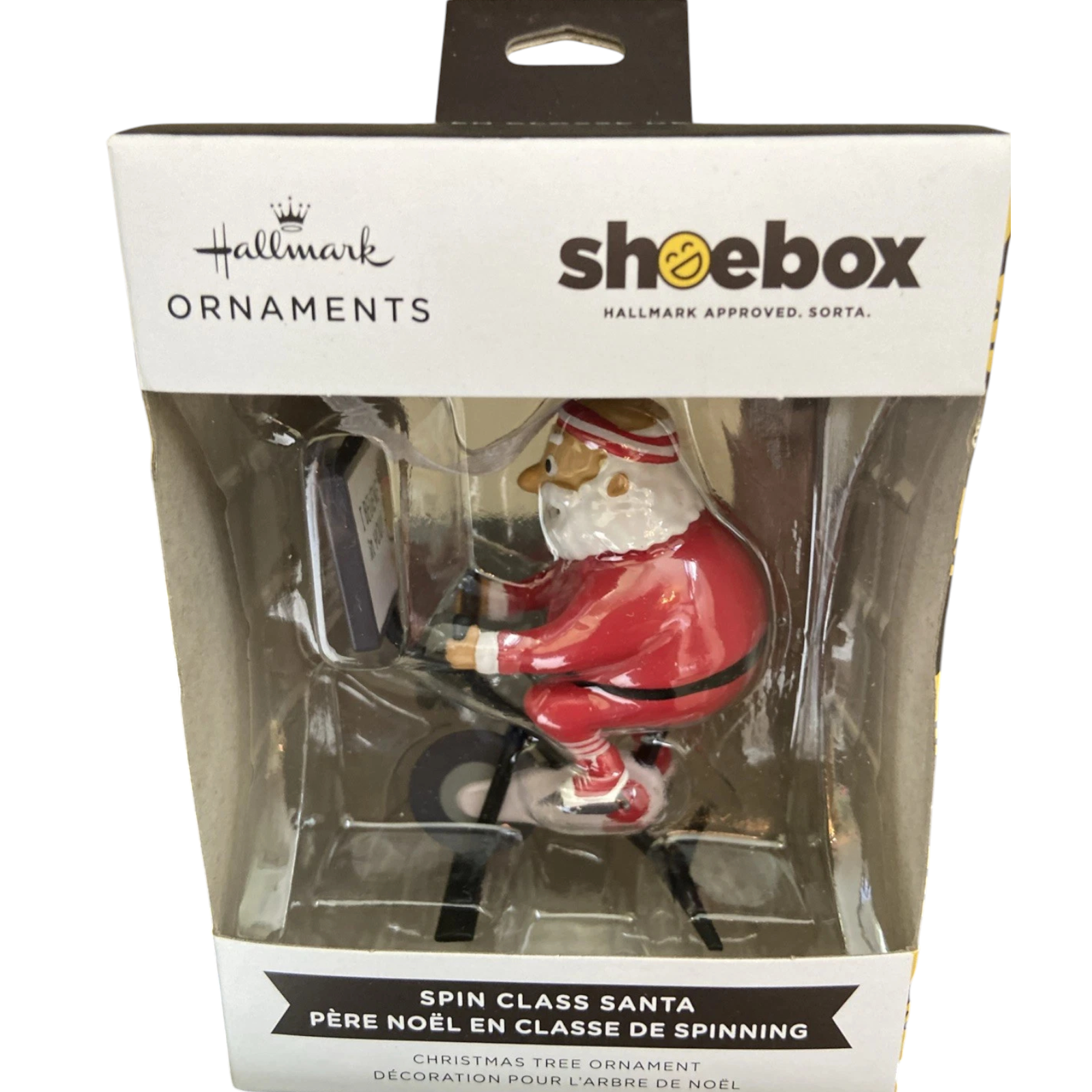 2024 Spin Class Santa Hallmark Ornament (Sports & Activities) 1HGO3292