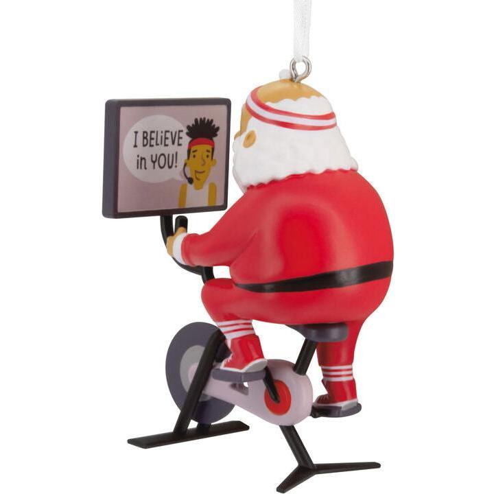 2024 Spin Class Santa Hallmark Ornament (Sports & Activities) 1HGO3292