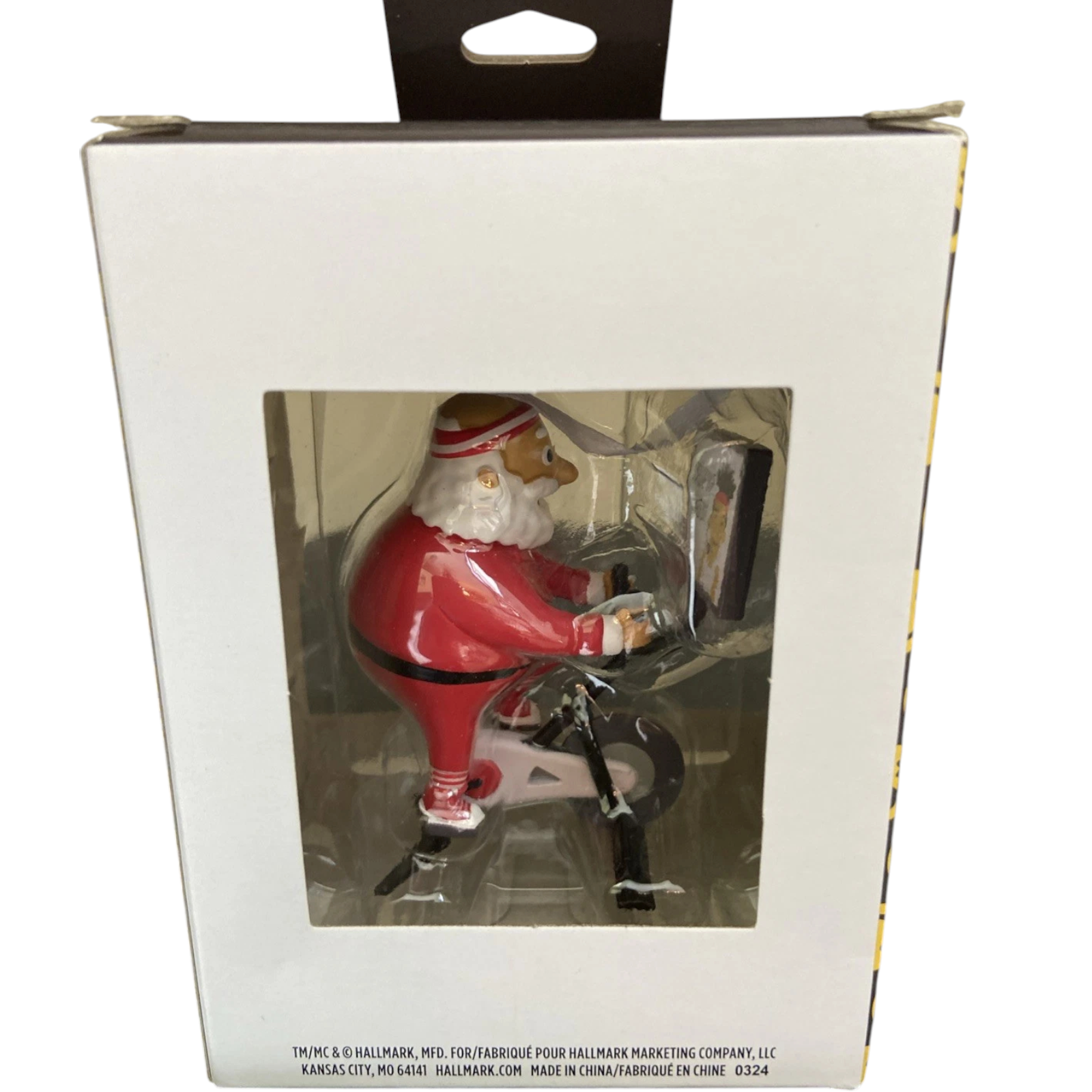 2024 Spin Class Santa Hallmark Ornament (Sports & Activities) 1HGO3292