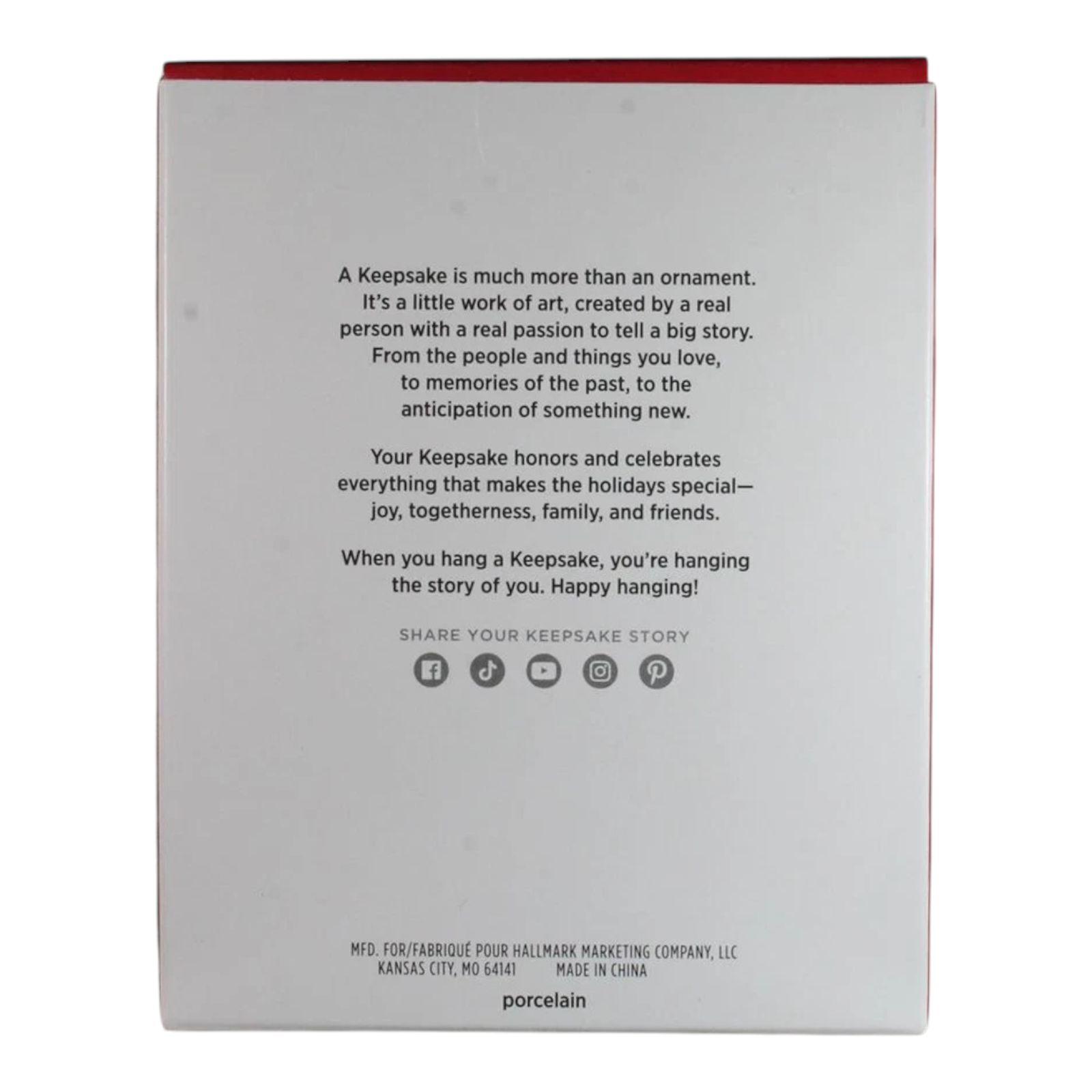 2024 Spread the Love Hallmark Ornament (Hallmark Channel) QGO2821