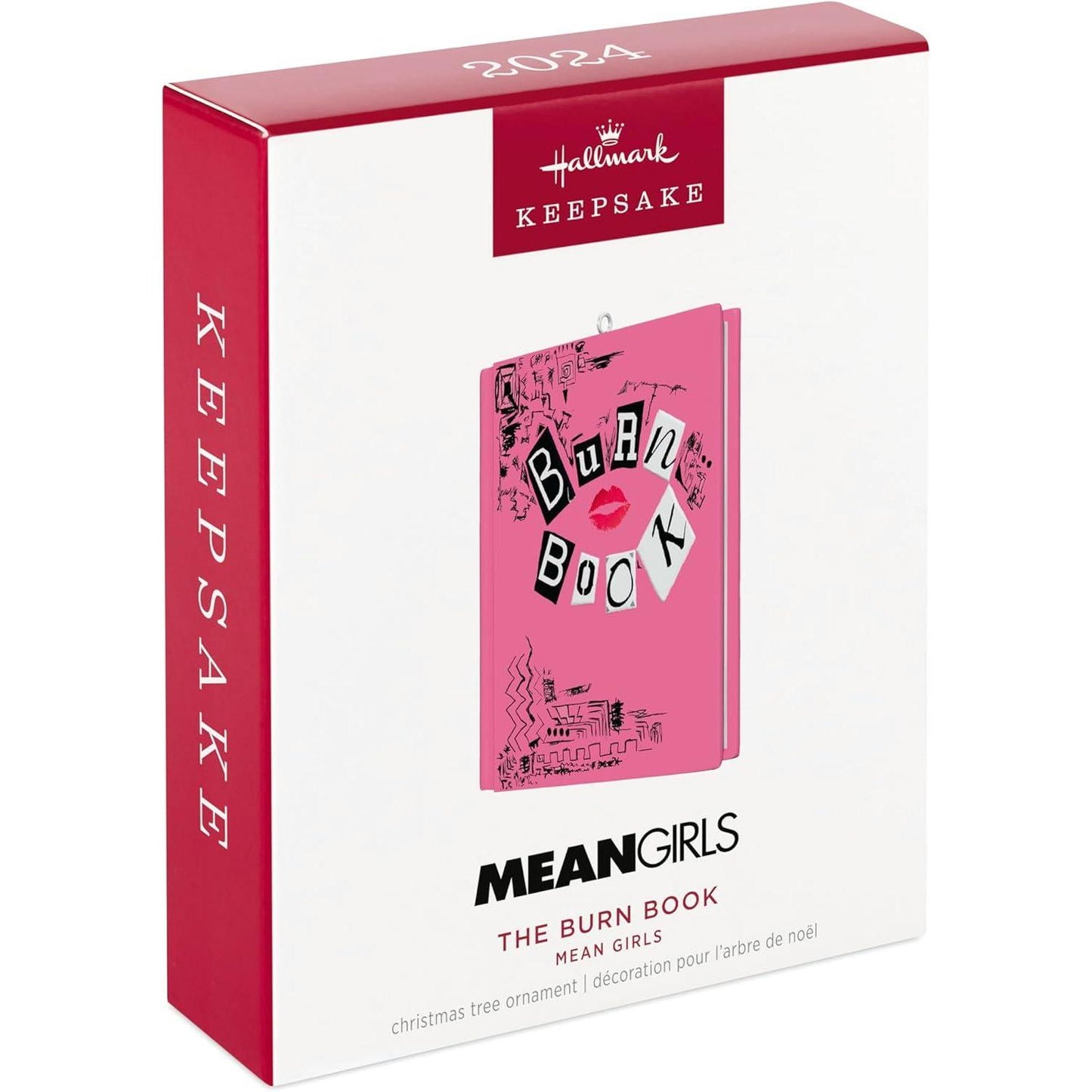 2024 The Burn Book Hallmark Ornament (Mean Girls) QXI7451
