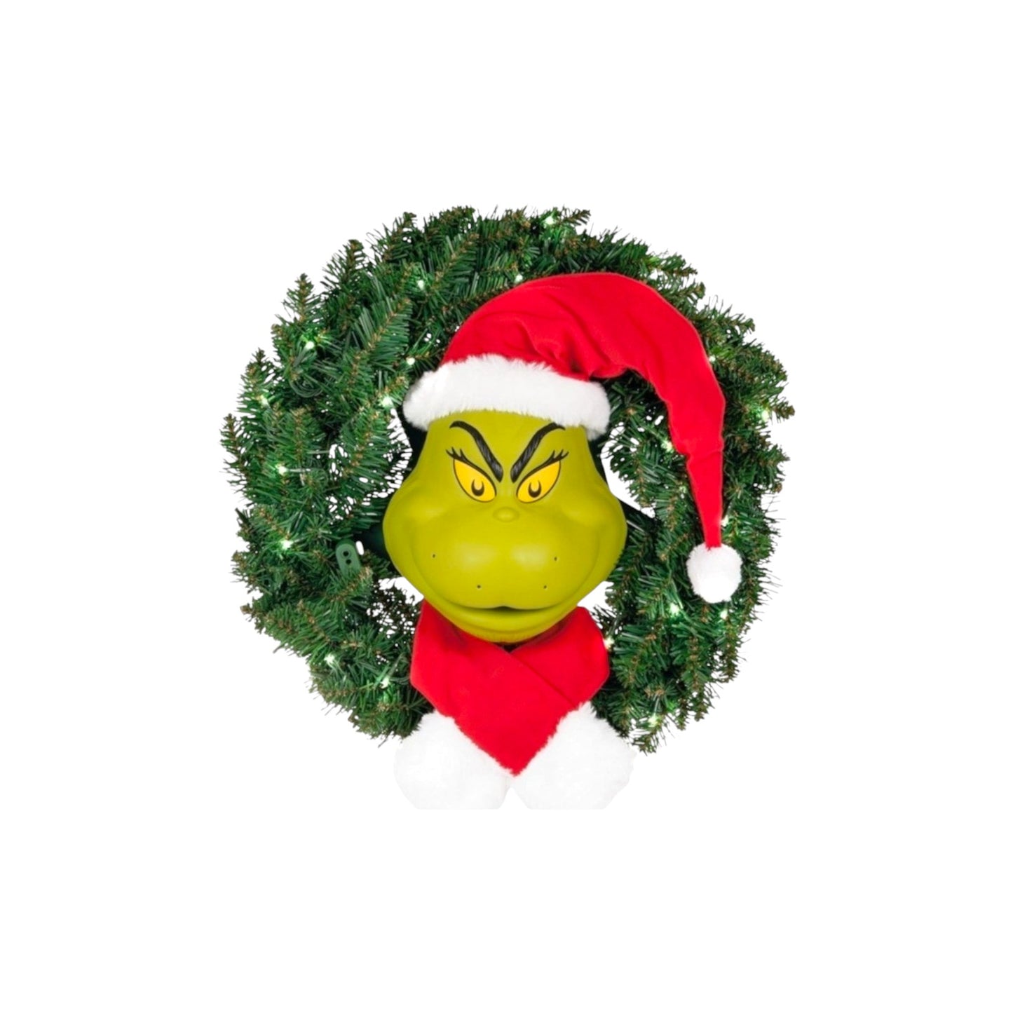 2024 The Grinch Wreath (Dr. Seuss’s How the Grinch Stole Christmas!) Hallmark Ornament 1QFM3941 Image1