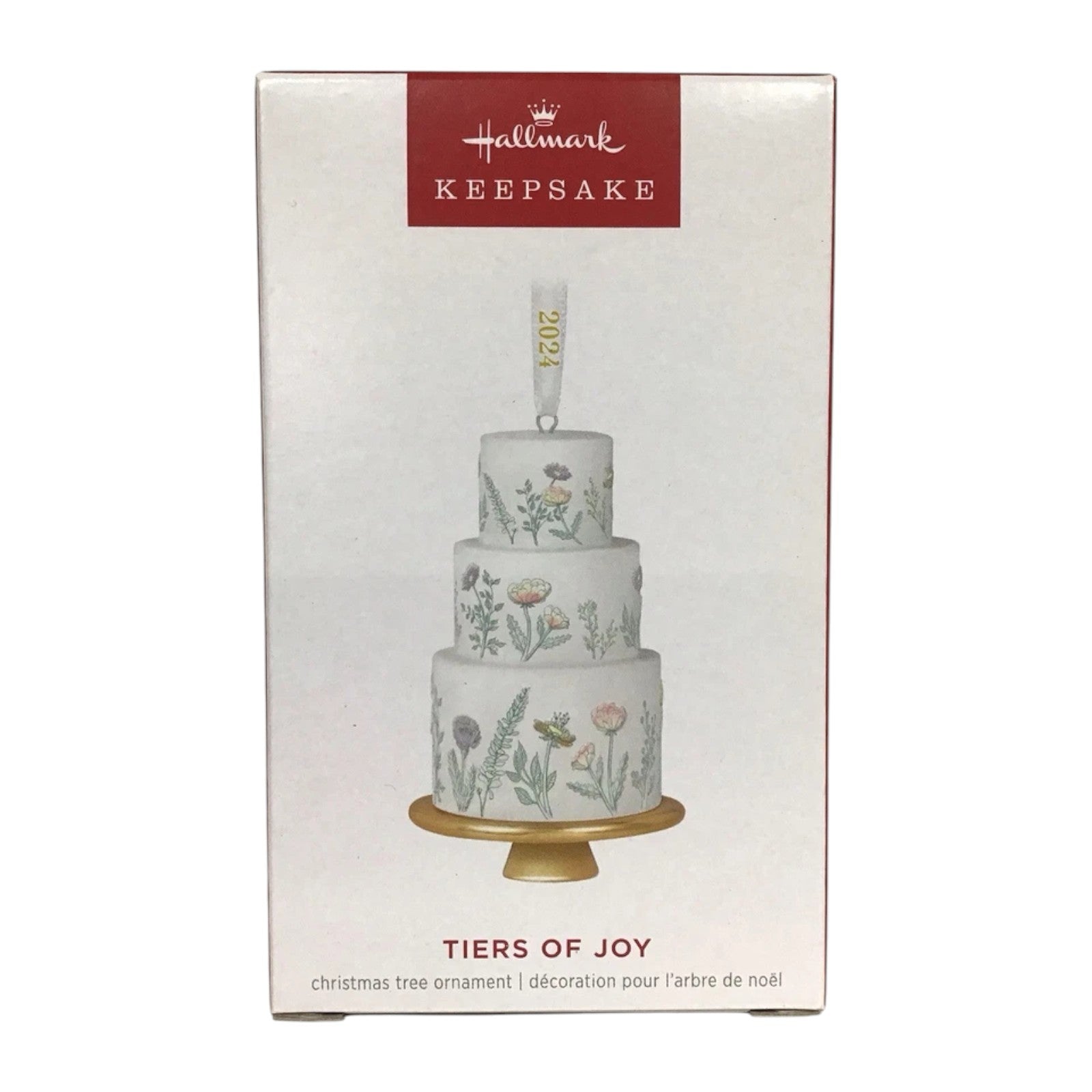 2024 Tiers of Joy Hallmark Ornament (Cake) QHX3054