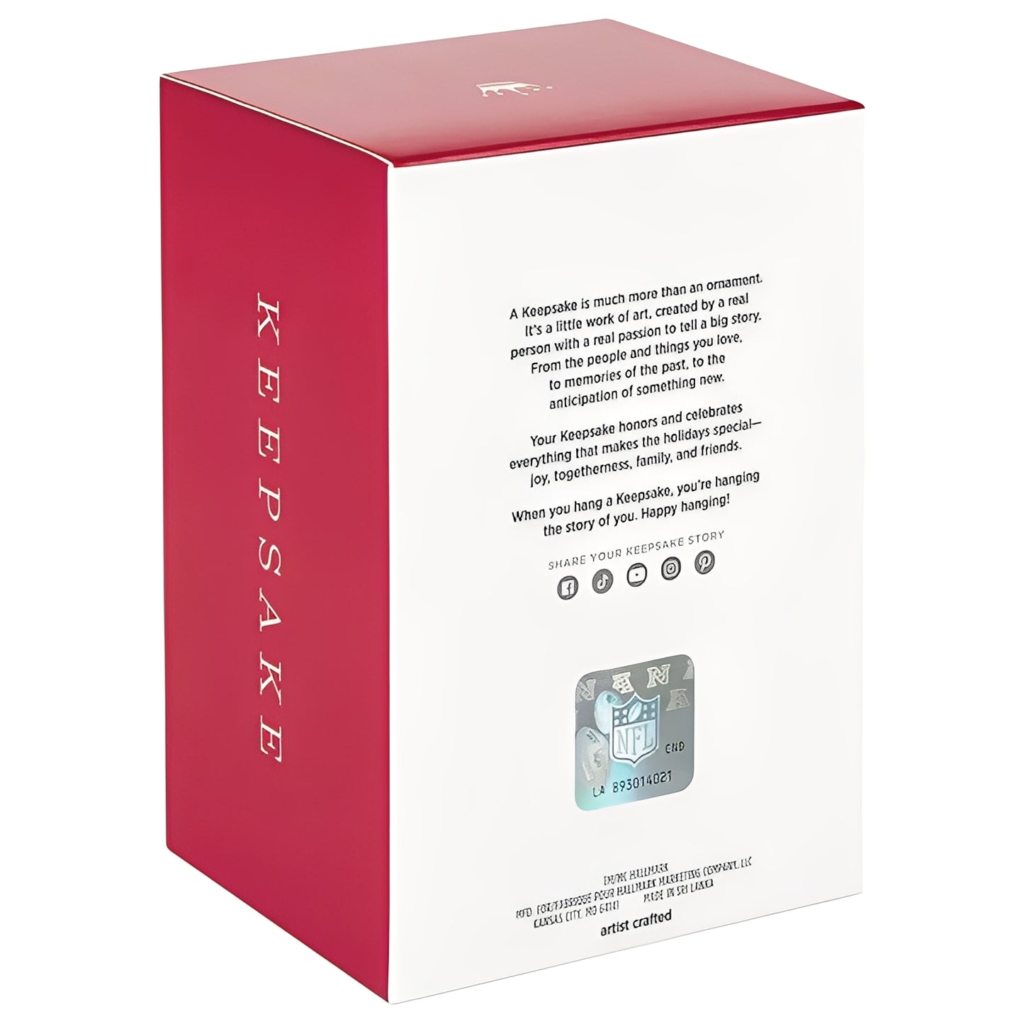 2024 Travis Kelce Hallmark Ornament (Football Legends) QXI8004