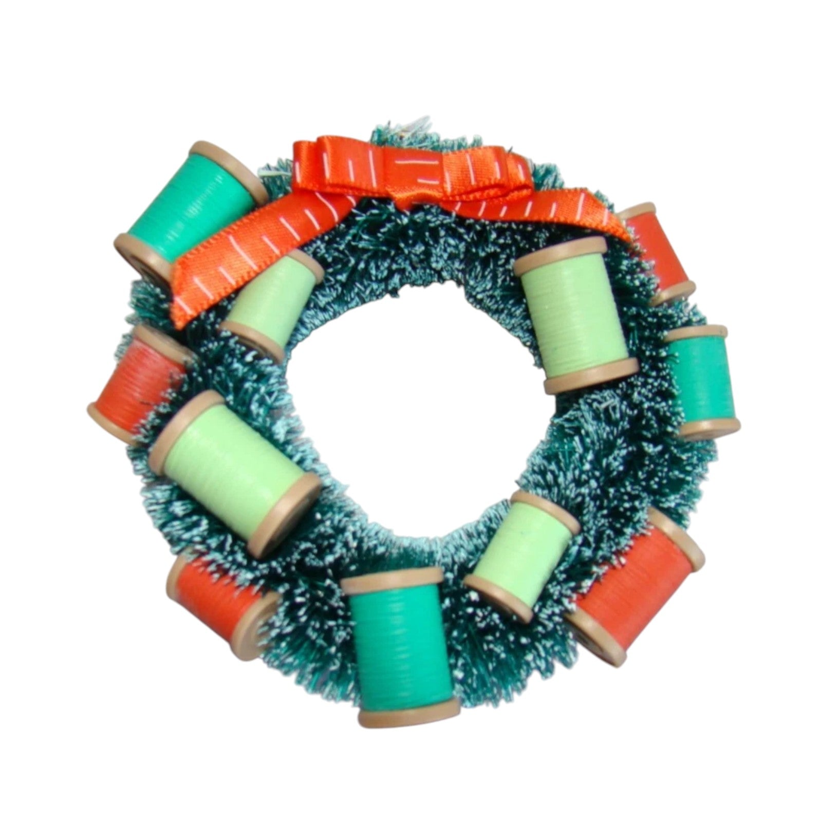 2024 We Needle Little Christmas Hallmark Ornament (Wreath) QGO2541