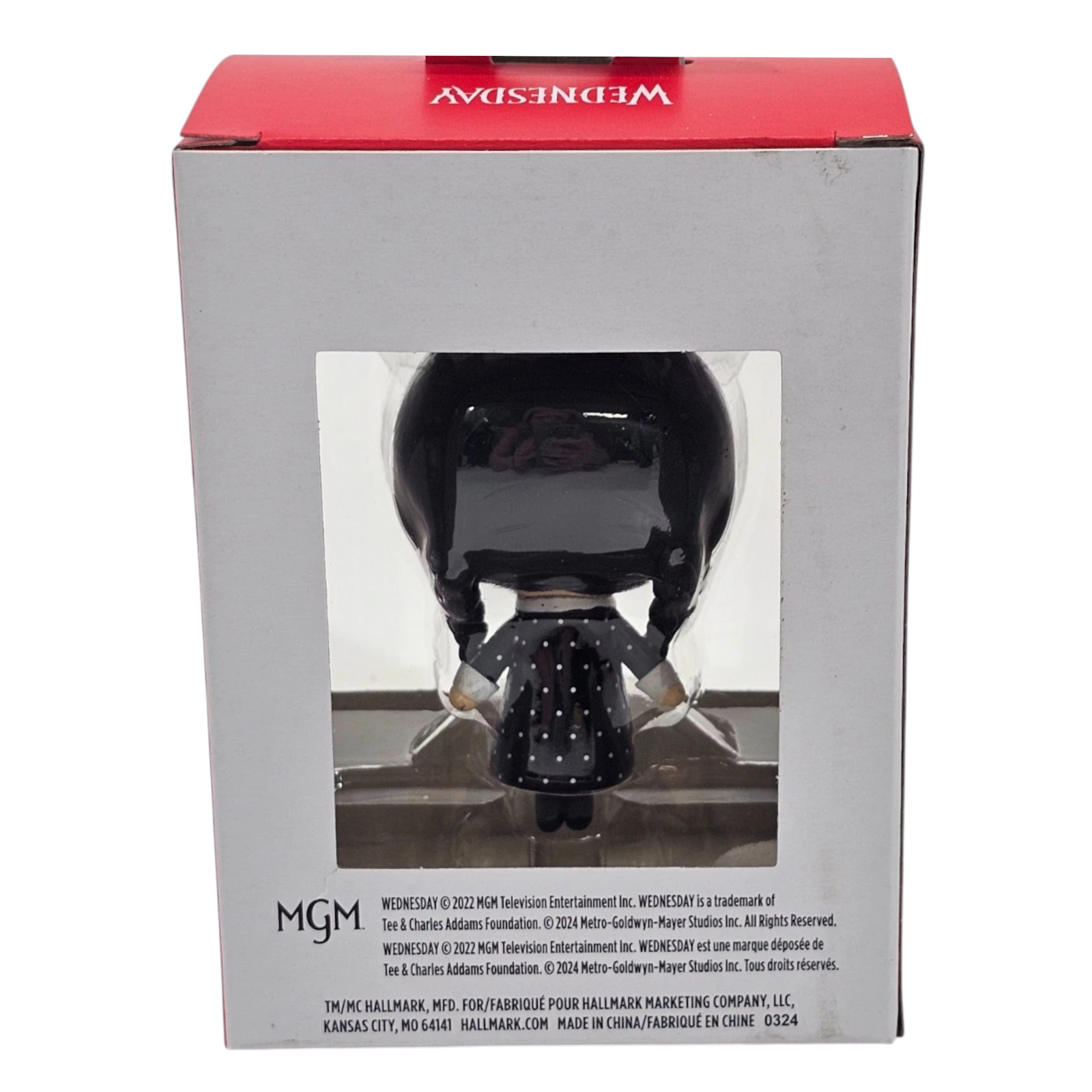 2024 Wednesday Addams Hallmark Ornament (Wednesday) 3HCM3754