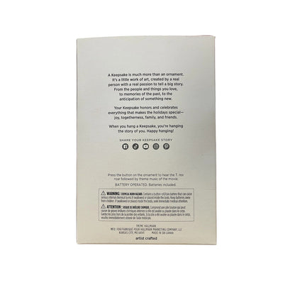 2024 Welcome to Jurassic Park Hallmark Ornament (Jurassic Park) QXI7444