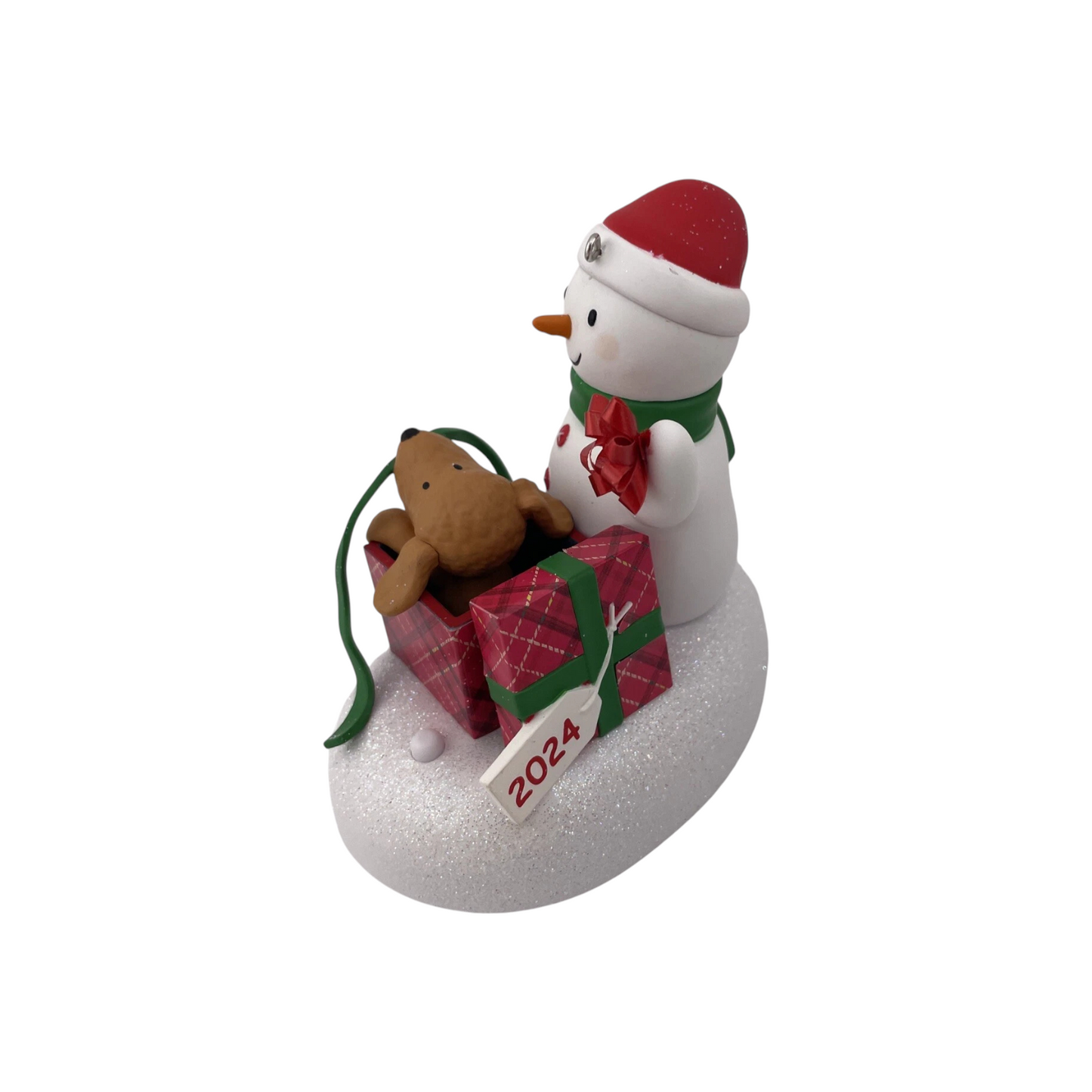 2024 Wrapped Up in Christmas Hallmark Ornament (Snowmen) QGO2581
