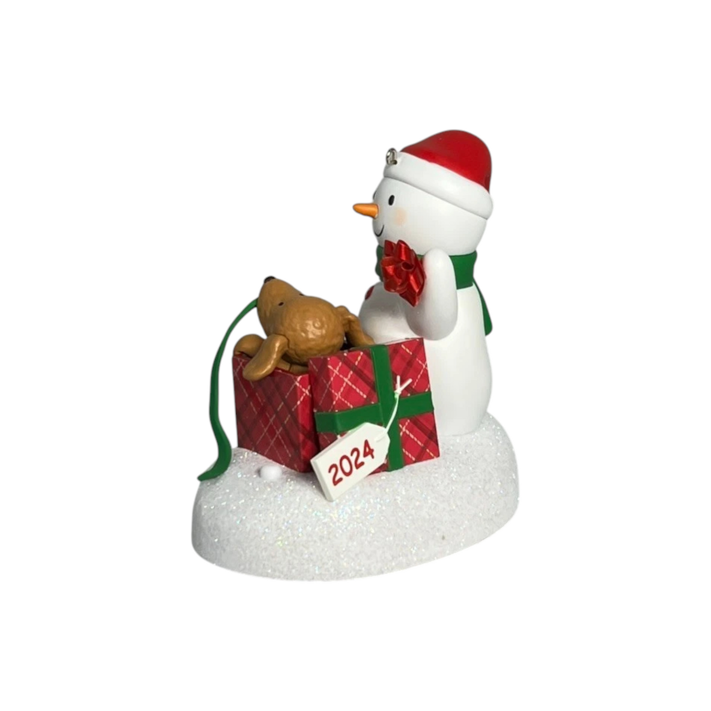 2024 Wrapped Up in Christmas Hallmark Ornament (Snowmen) QGO2581