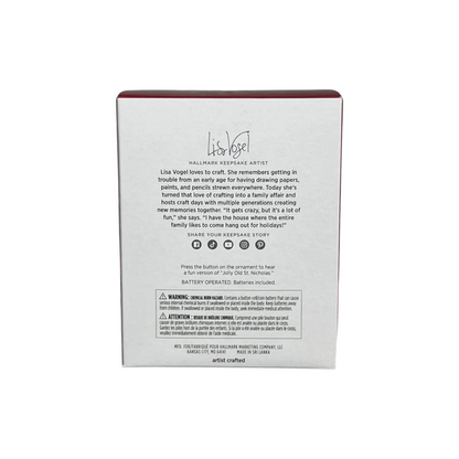 2024 Wrapped Up in Christmas Hallmark Ornament (Snowmen) QGO2581