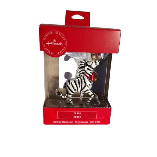 2024 Zebra Hallmark Ornament (Animal) 1HAJ1704