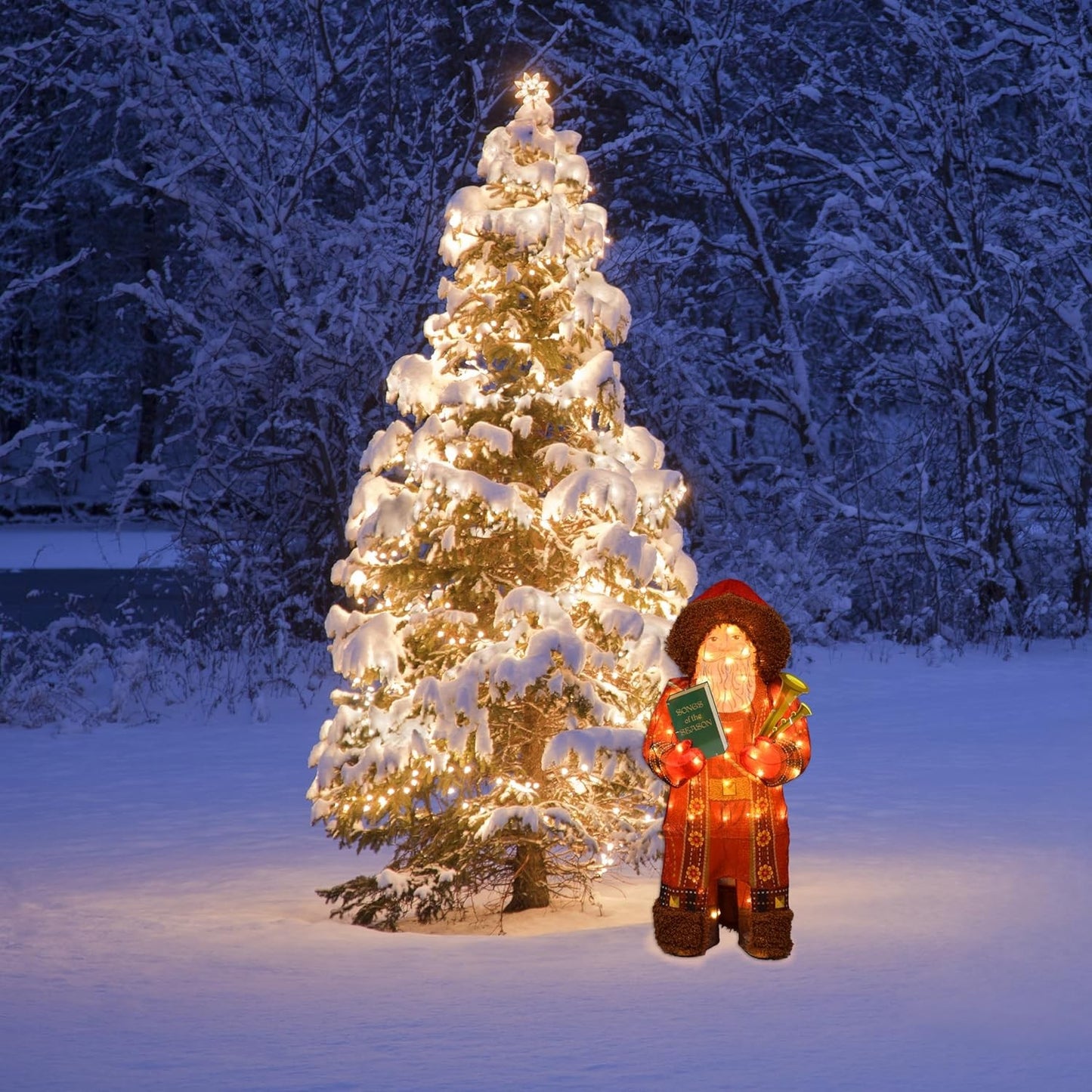 2024 Father Christmas Lighted Outdoor Decoration (Father Christmas)
