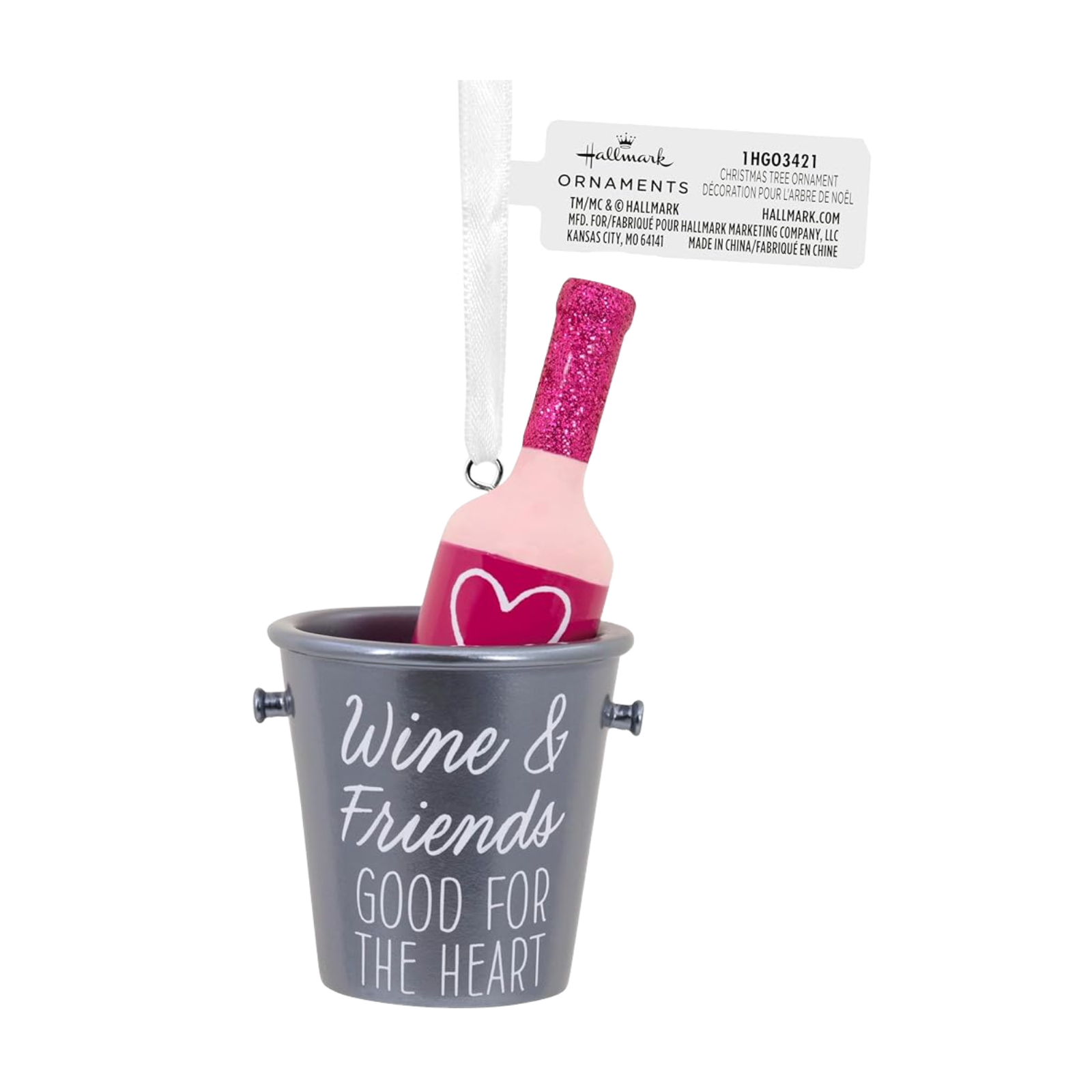 2025 Wine & Friends Hallmark Ornament (Eat & Drink) 1HGO3629