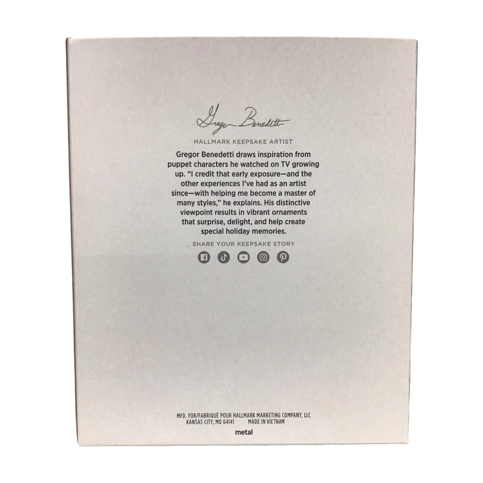 2025 A Joy to Behold () QGO1575 Hallmark Ornament QGO1575 Image4