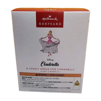 2025 A Lovely Dress for Cinderella (Cinderella ) QXD7235 Hallmark Ornament QXD7235 Image2