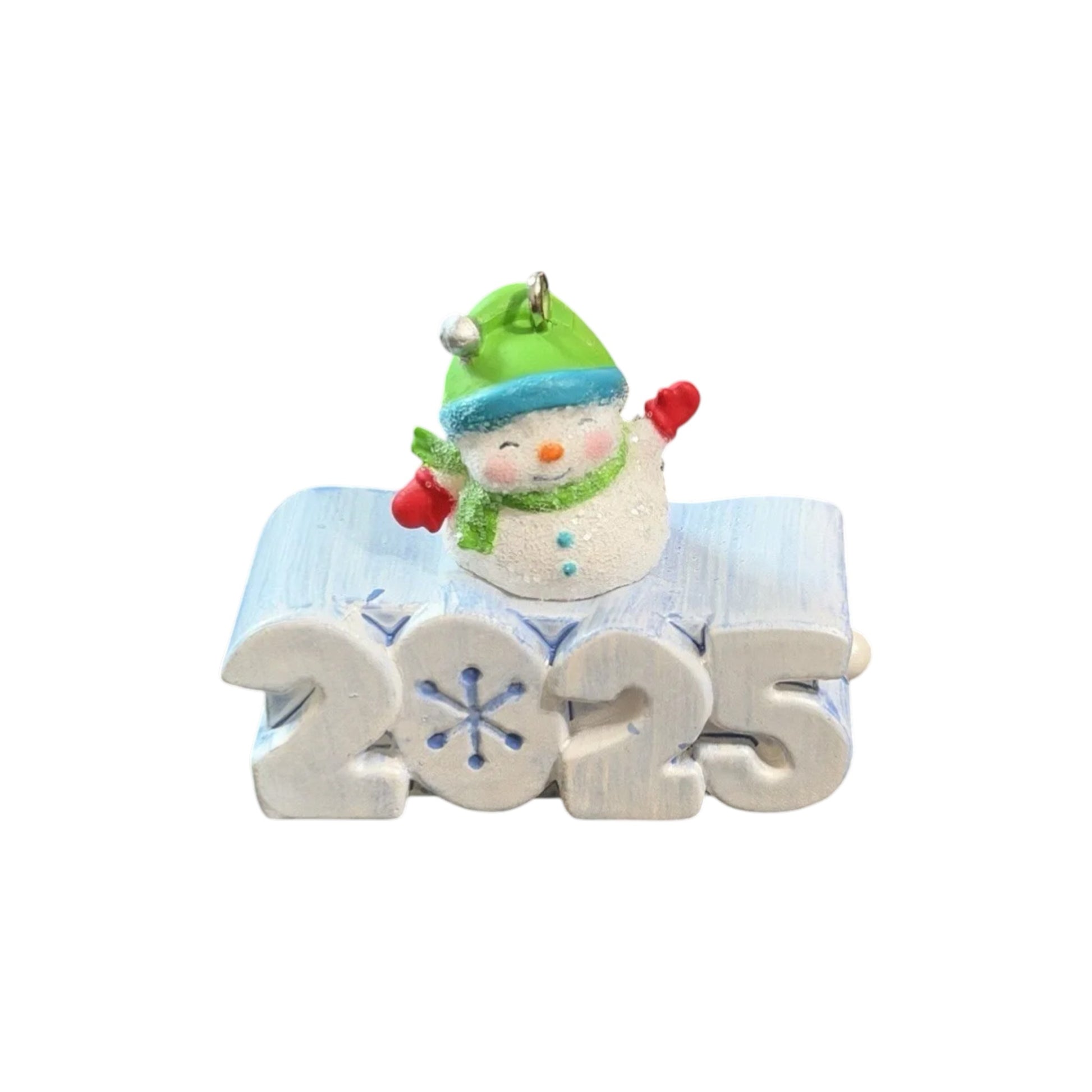 2025 A Snowy 2025 (Frosty Fun Decade) Hallmark Ornament QXM9462 Image1