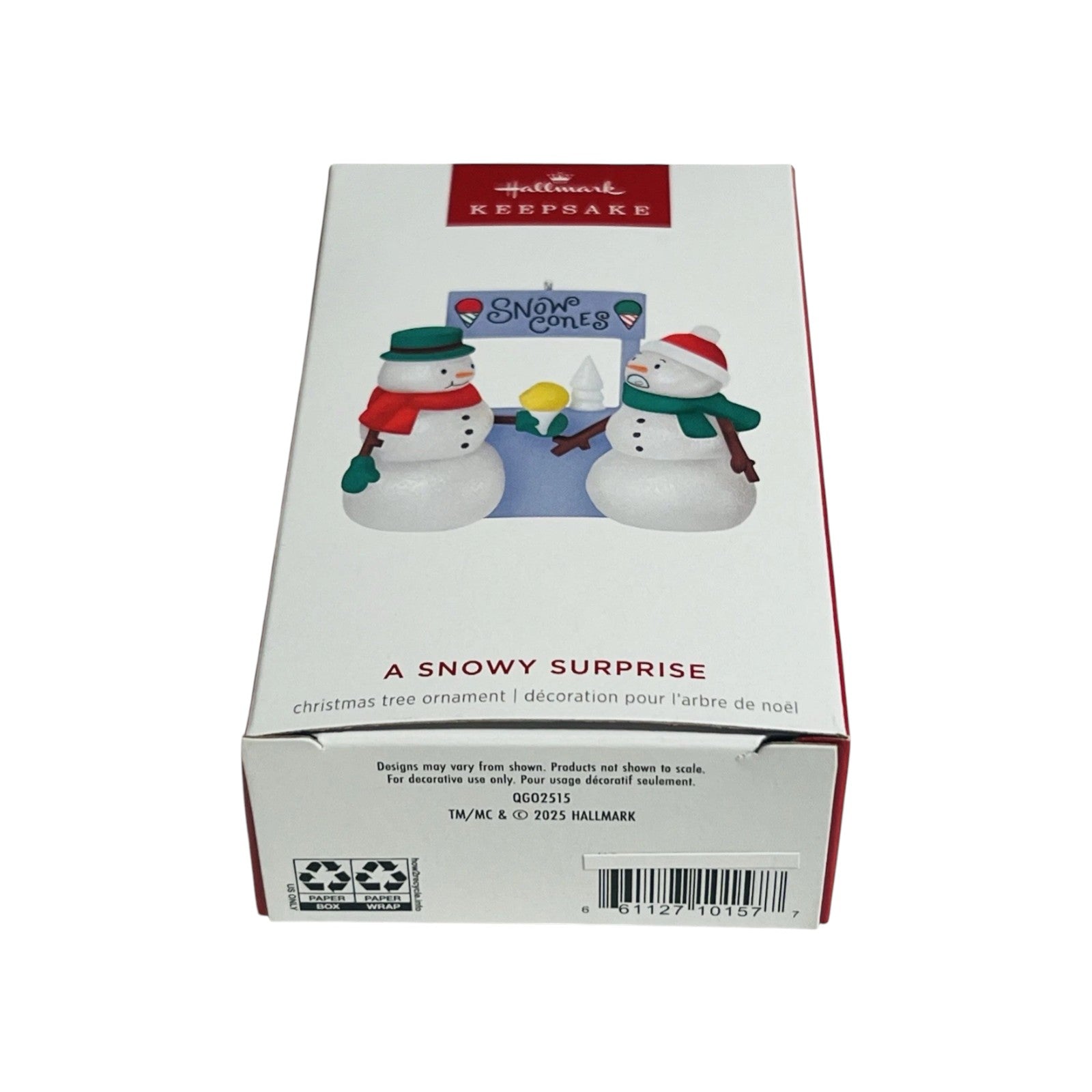 2025 A Snowy Surprise Hallmark Ornament QGO2515 Image7