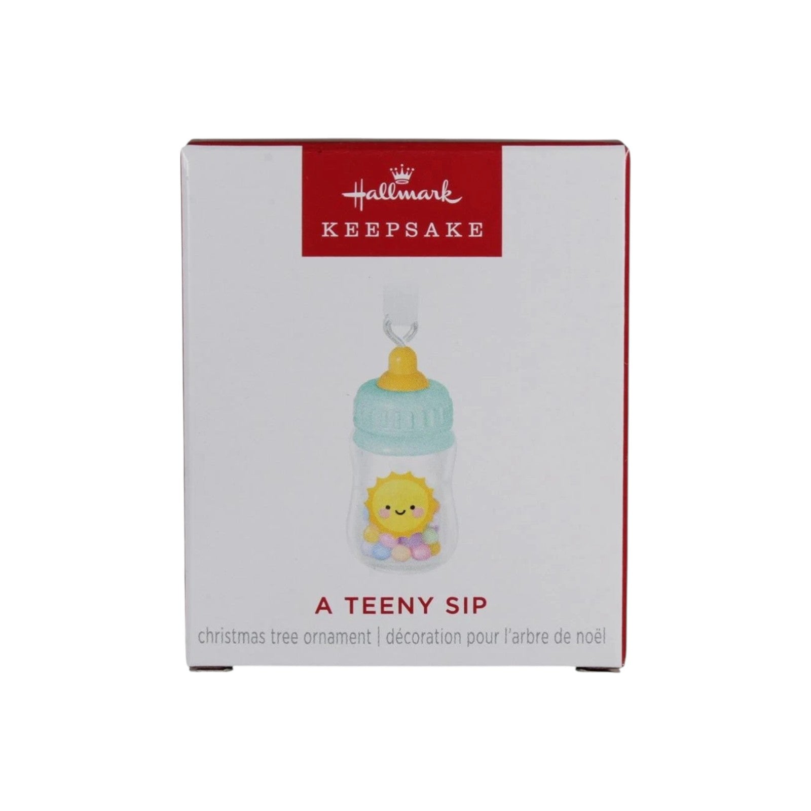 2025 A Teeny Sip (Baby Feeding Bottle) Hallmark Ornament QHX3255 Image2