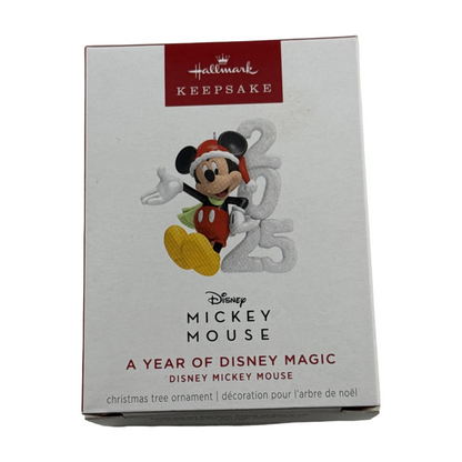 2025 A Year of Disney Magic (Disney Mickey Mouse) QXD7142 Hallmark Ornament QXD7142 Image2