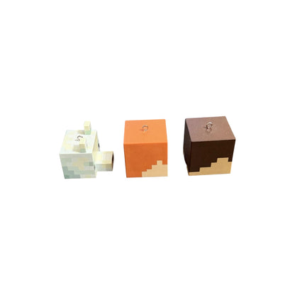 2025 Alex, Steve and Arctic Fox (Minecraft) Hallmark Ornament QXM9402 Image6
