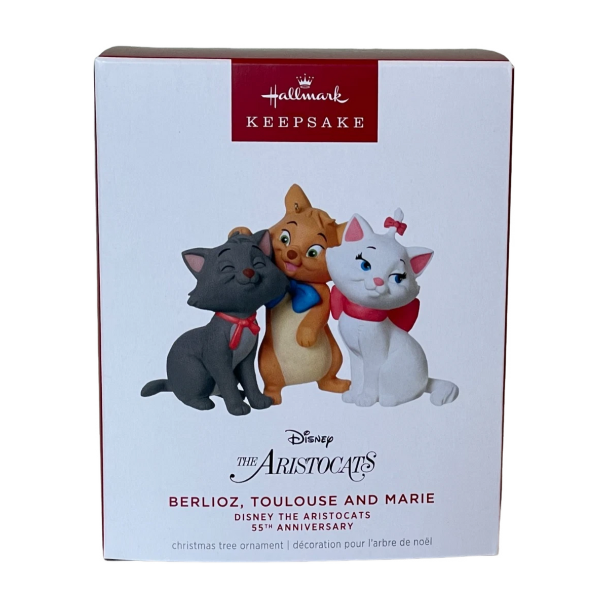 2025 Berlioz, Toulouse and Marie (The Aristocats) QXD7082 Hallmark Ornament QXD7082 Image2