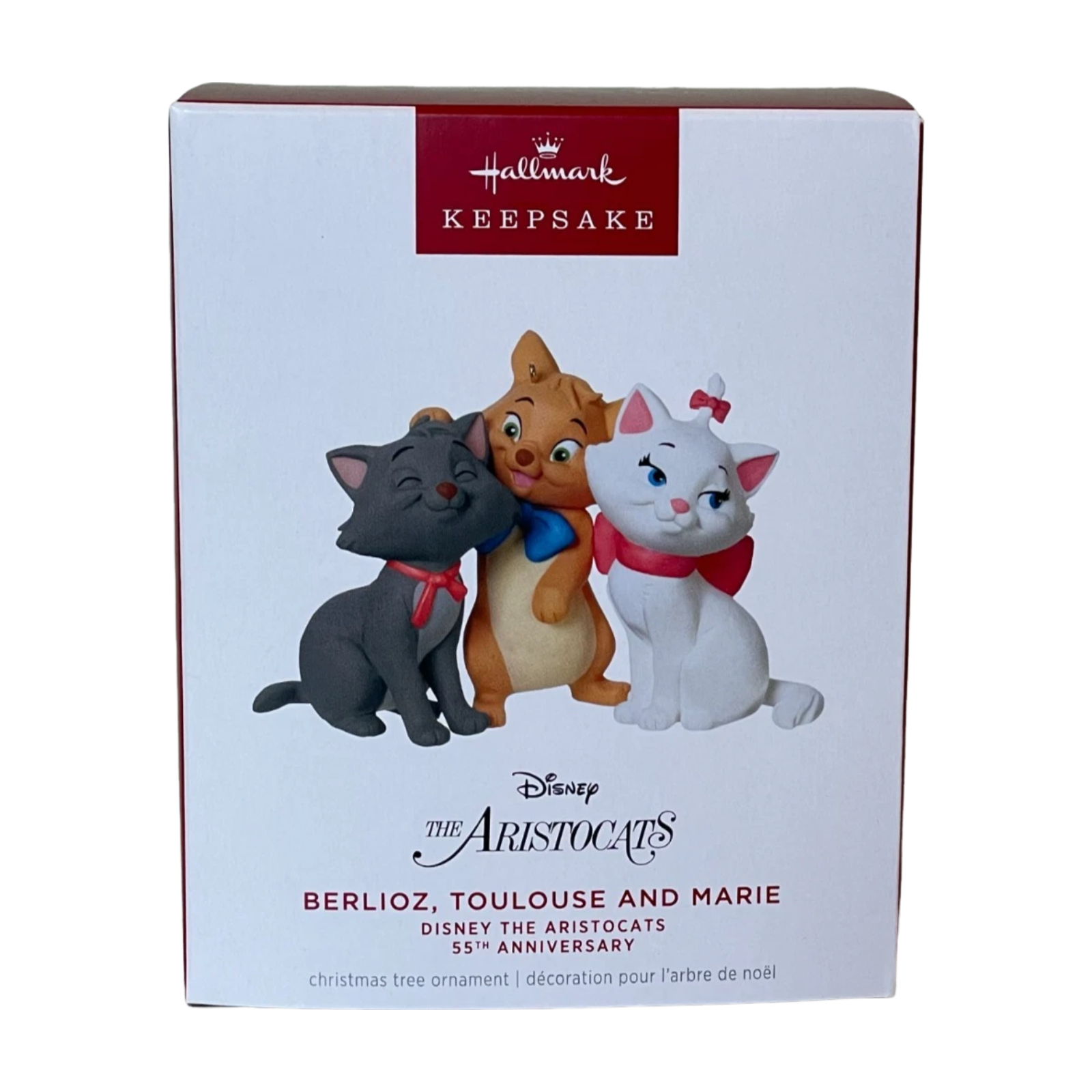 2025 Berlioz, Toulouse and Marie (The Aristocats) QXD7082 Hallmark Ornament QXD7082 Image2