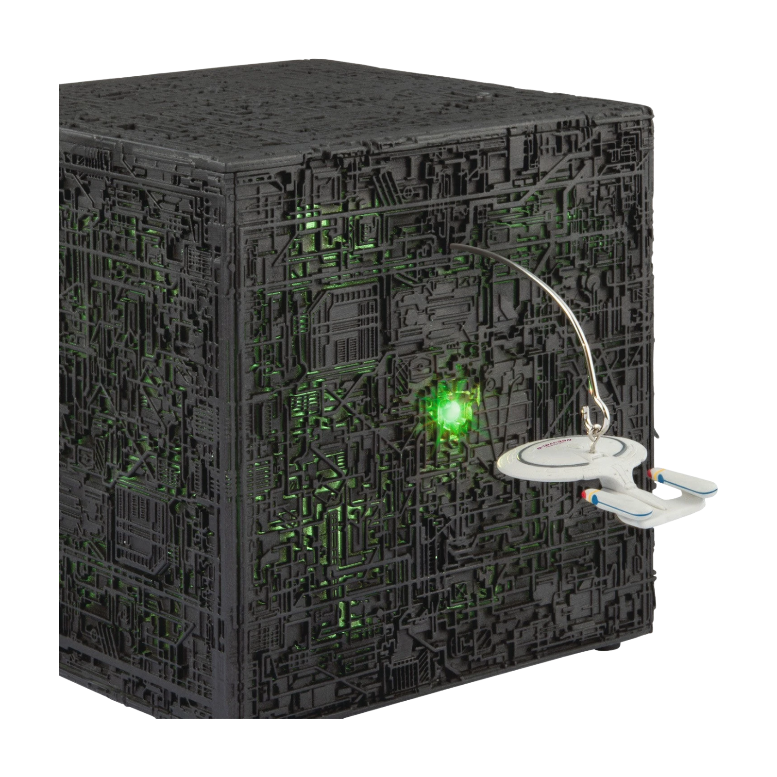 2025 Beware the Borg! Table Decoration (Star Trek) QFM3985 Hallmark Ornament QFM3985 Image4