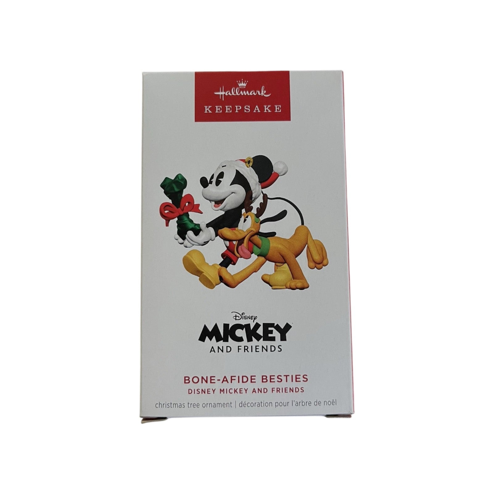 2025 Bone-afide Besties (Disney Mickey & Pluto) Hallmark Ornament QXD7182 Image2