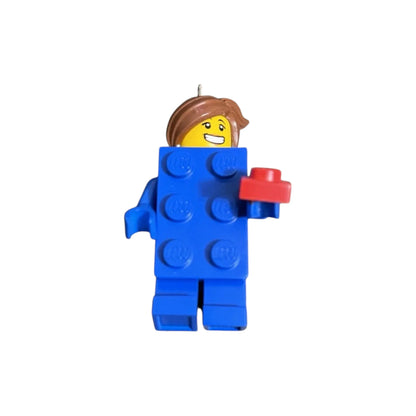2025 Brick Suit Girl LEGO Minifigure Hallmark Ornament QXI8785 Image1