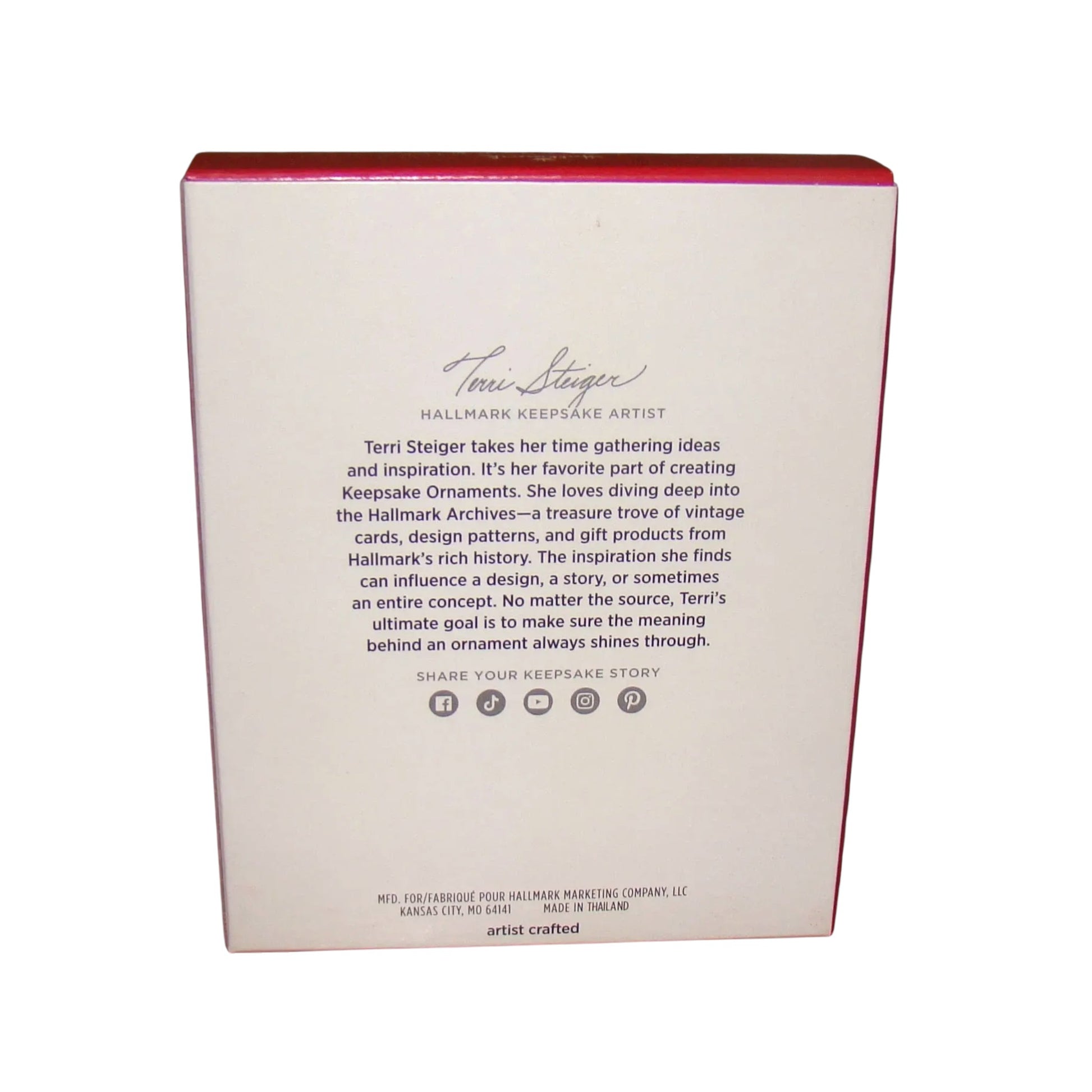2025 Brilliant Butterflies (Brilliant Butterflies) Hallmark Ornament QXR8415 Image4