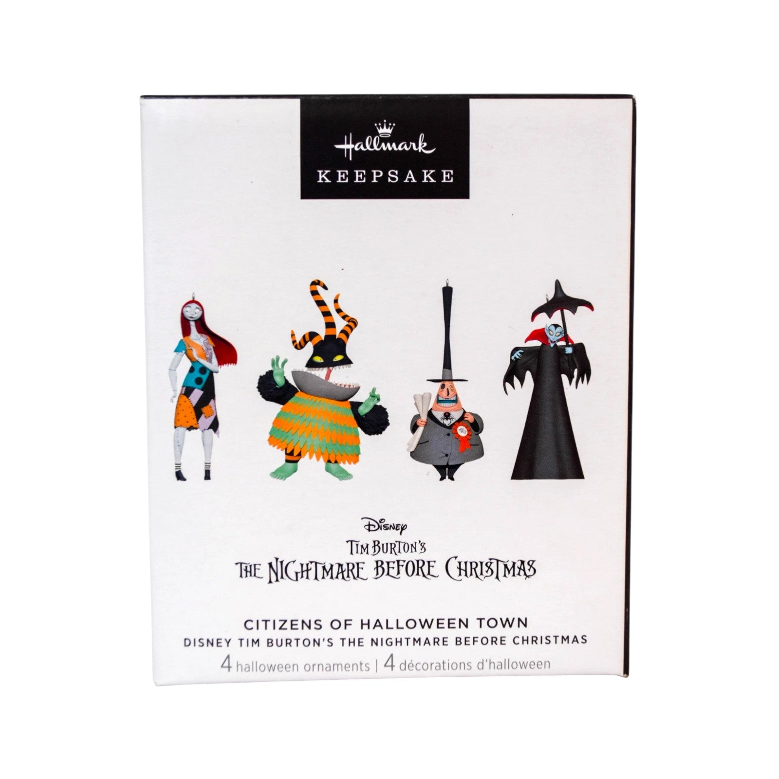 2025 Citizens of Halloween Town (Set of 4 Ornaments) Hallmark Ornament QFO5294 Image2
