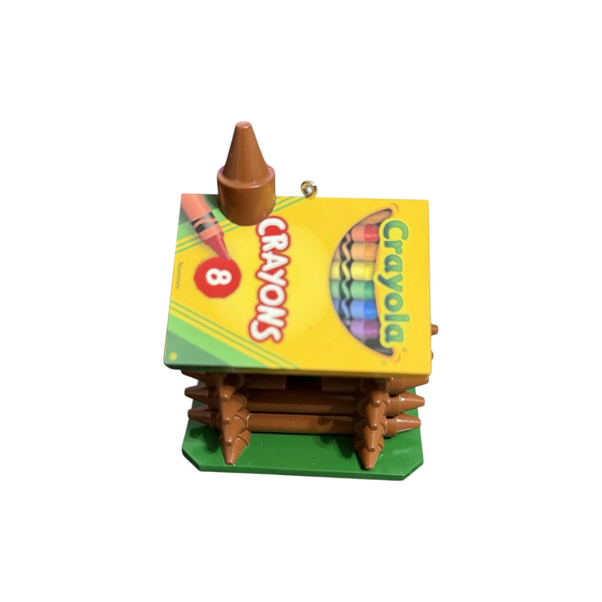 2025 Colorful Log Cabin (Crayola) Hallmark Ornament QXI8135 Image3