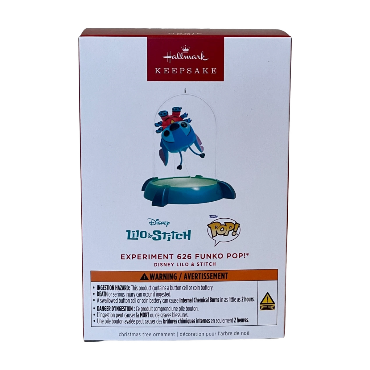 2025 Experiment 626 Funko Pop! (Lilo & Stitch) QXD7092 Hallmark Ornament QXD7092 Image2