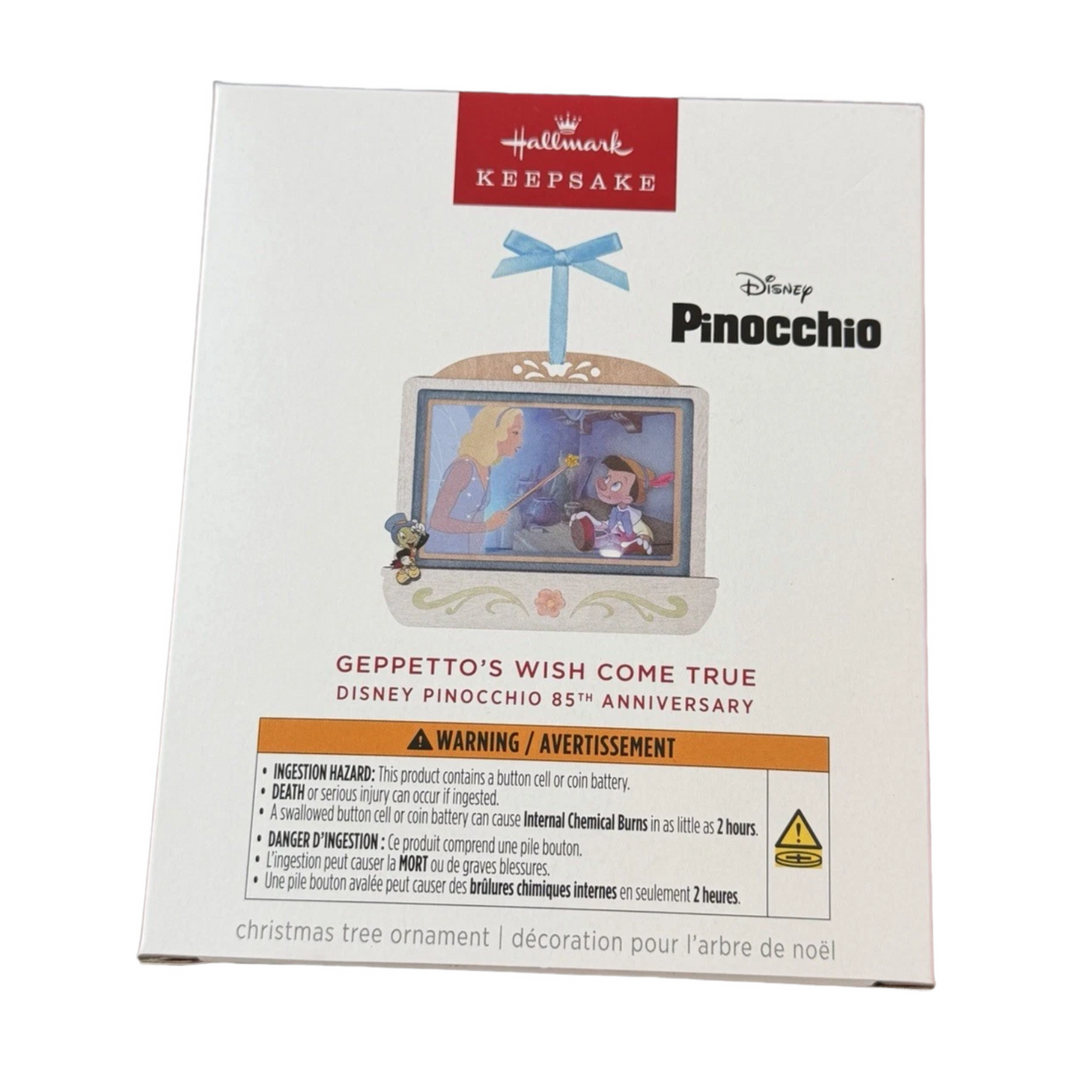 2025 Geppetto's Wish Come True (Pinocchio) QXD7075 Hallmark Ornament QXD7075 Image2