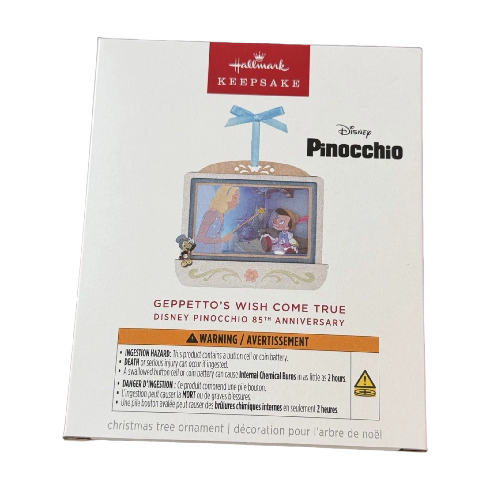 2025 Geppetto's Wish Come True (Pinocchio) QXD7075 Hallmark Ornament QXD7075 Image2