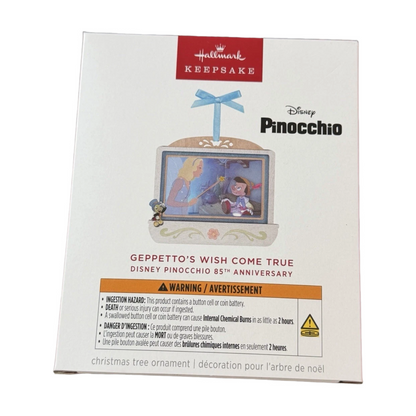 2025 Geppetto's Wish Come True (Pinocchio) QXD7075 Hallmark Ornament QXD7075 Image2