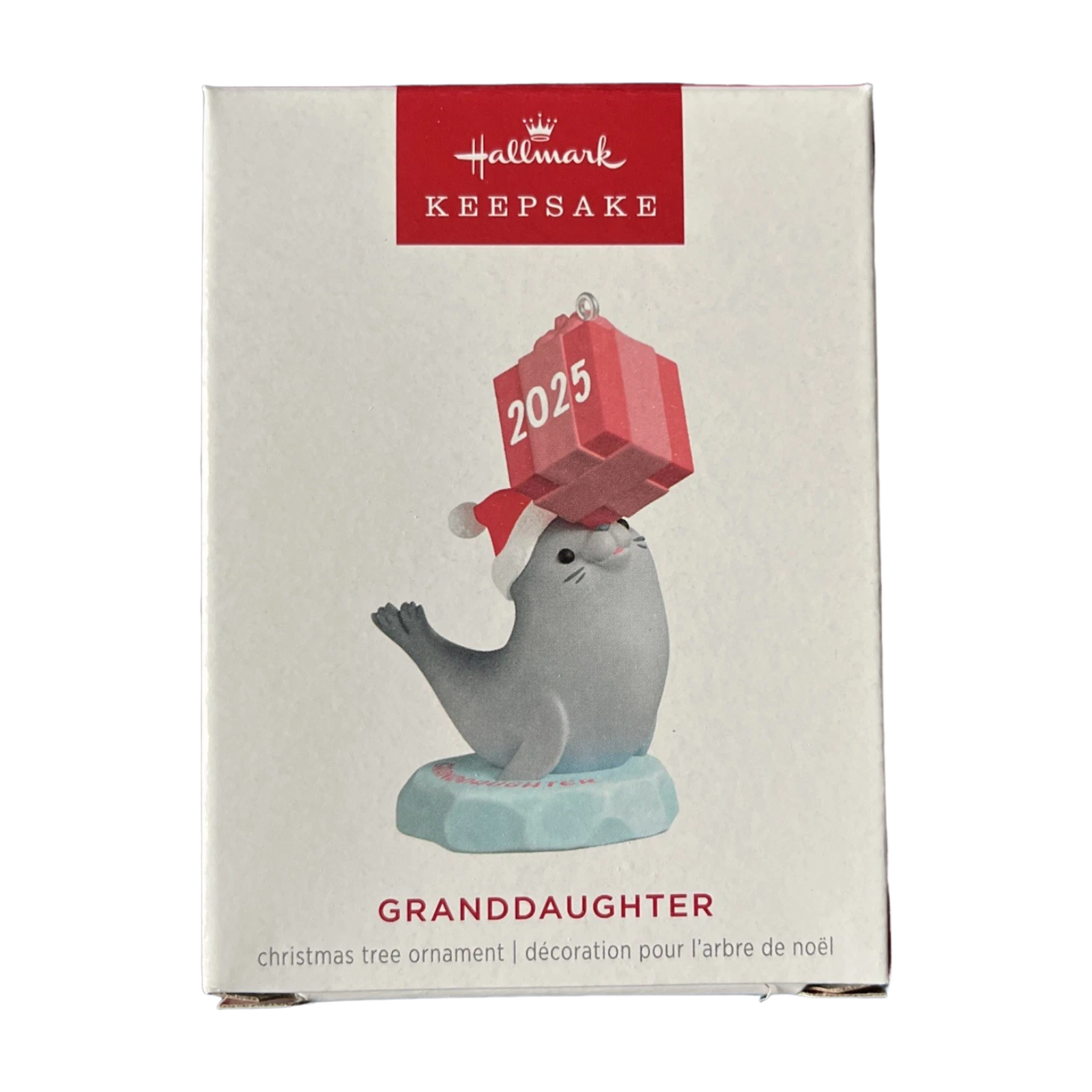 2025 Granddaughter (Grandchild Ornaments) QGO1495 Hallmark Ornament QGO1495 Image2