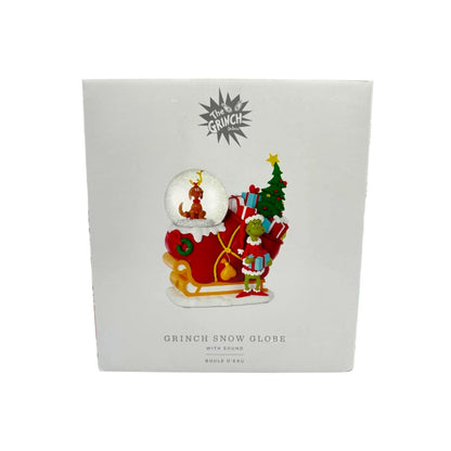 2025 Grinch Snow Globe with Sound (The Grinch) Hallmark Ornament XKT6123 Image2