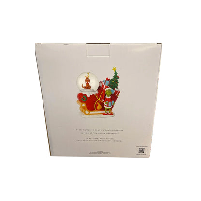 2025 Grinch Snow Globe with Sound (The Grinch) Hallmark Ornament XKT6123 Image6