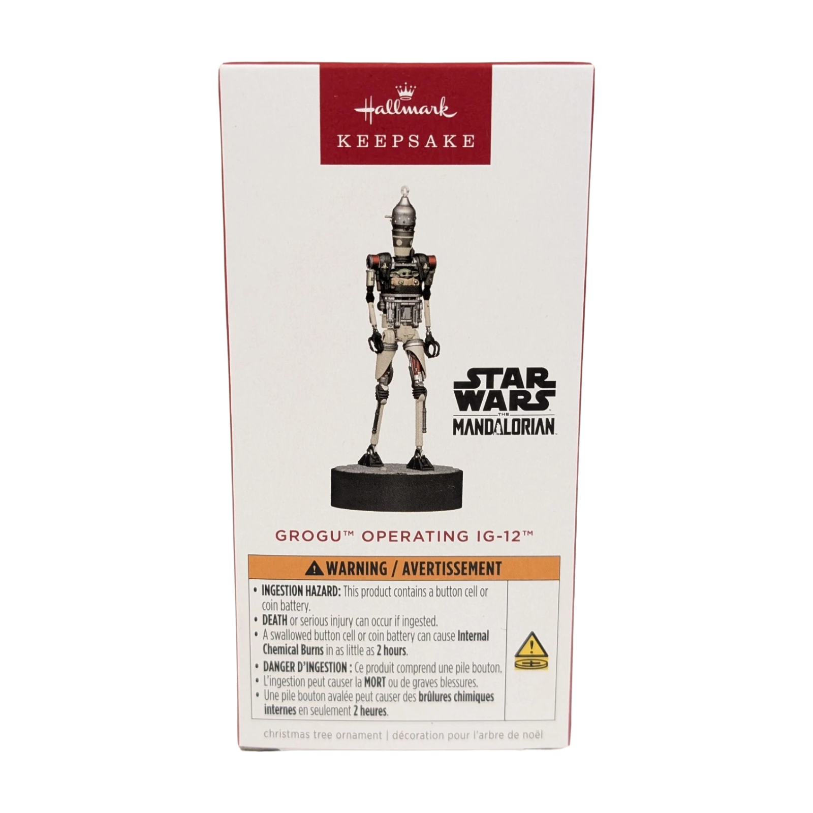 2025 Grogu Operating IG-12 (Star Wars: The Mandalorian) QXI8672 Hallmark Ornament QXI8672 Image2