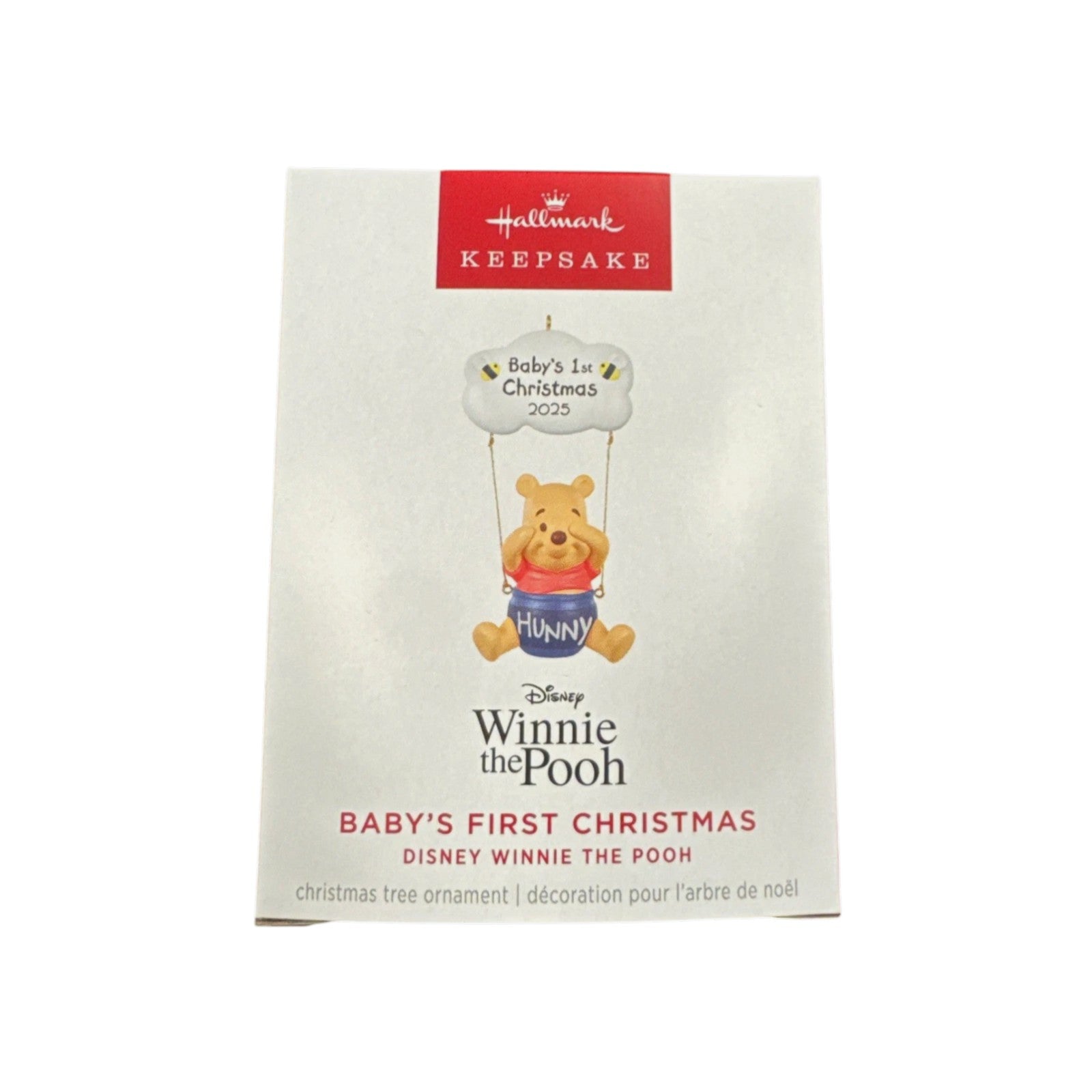 2025 Hallmark Keepsake - Baby’s First Christmas (Disney Winnie the Pooh) Hallmark Ornament QXD7205 Image2